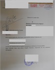 demande de bordereau de situation fiscale - timbrée